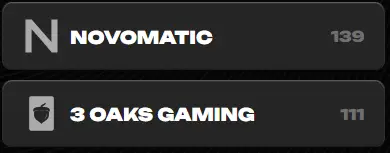Novomatic, 3 Oaks