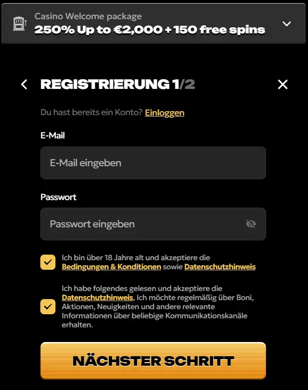 Signup Form